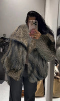 Load image into Gallery viewer, Women's Fluffy Lapel Plush Winter Coat