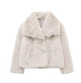Load image into Gallery viewer, Women's Fluffy Lapel Plush Winter Coat