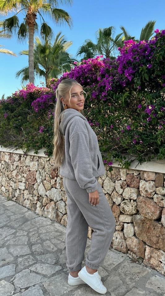 Women's Hooded Two-Piece Sweater Tracksuit