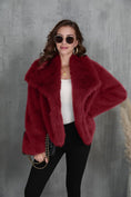 Load image into Gallery viewer, Women's Fluffy Lapel Plush Winter Coat
