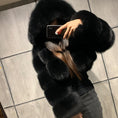 Load image into Gallery viewer, Short Hooded Faux Fur Coat
