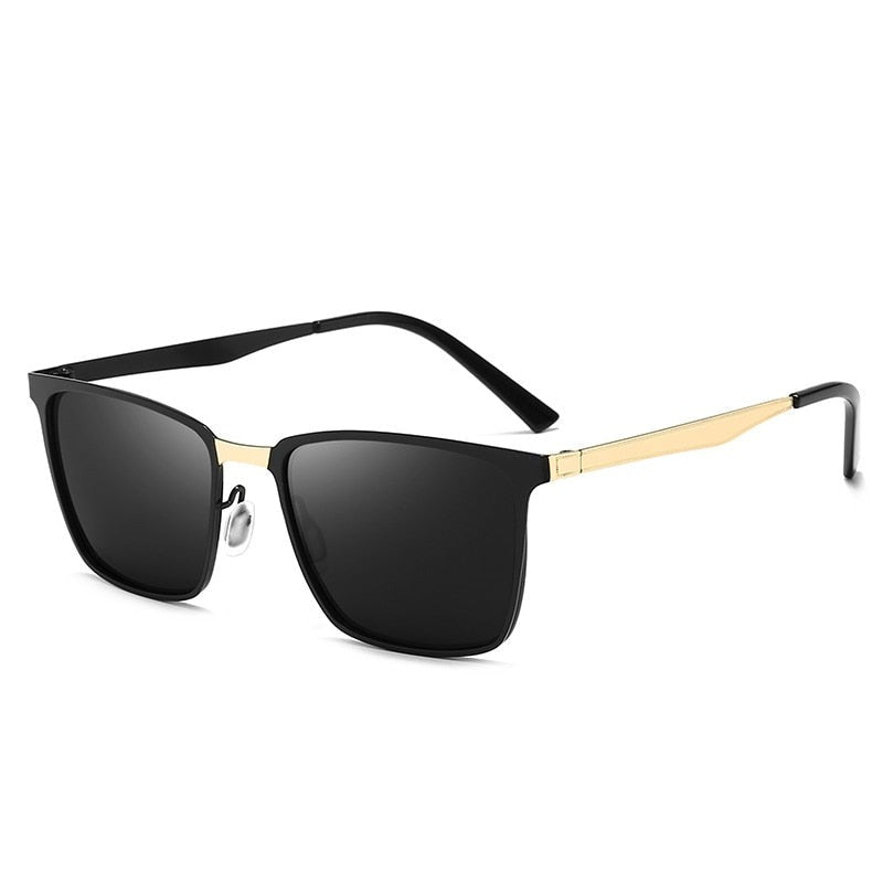 Square Designer Polarized Sunglasses