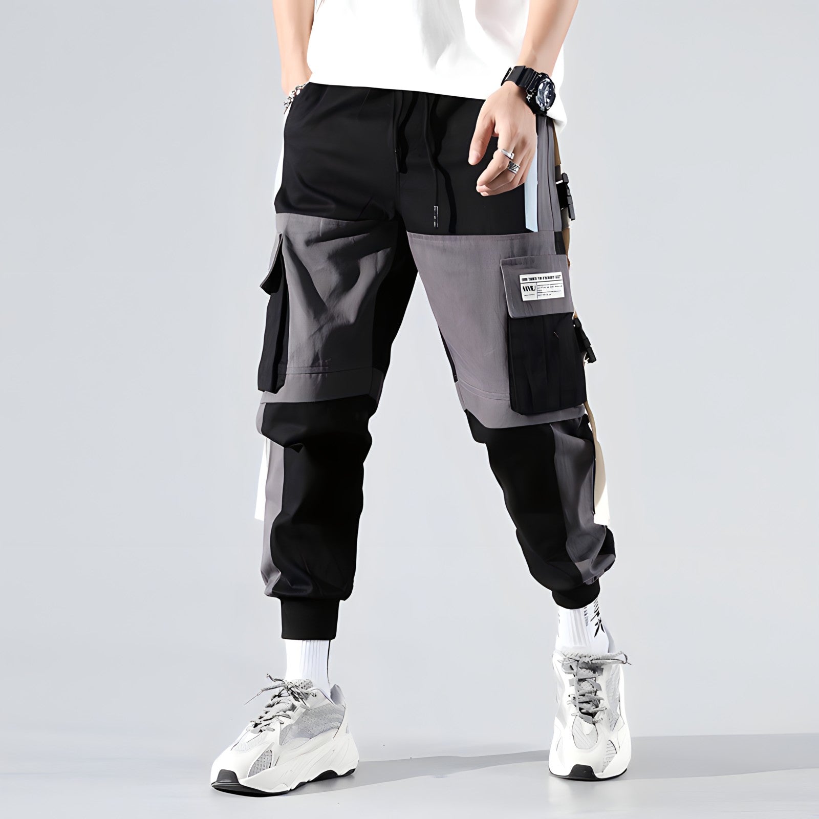 Men's Designer Cargo Joggers