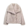 Load image into Gallery viewer, Women's Fluffy Lapel Plush Winter Coat
