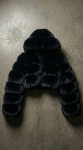 Load image into Gallery viewer, Short Hooded Faux Fur Coat
