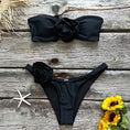Load image into Gallery viewer, Two-Pieces Floral Lace Up Swimwear
