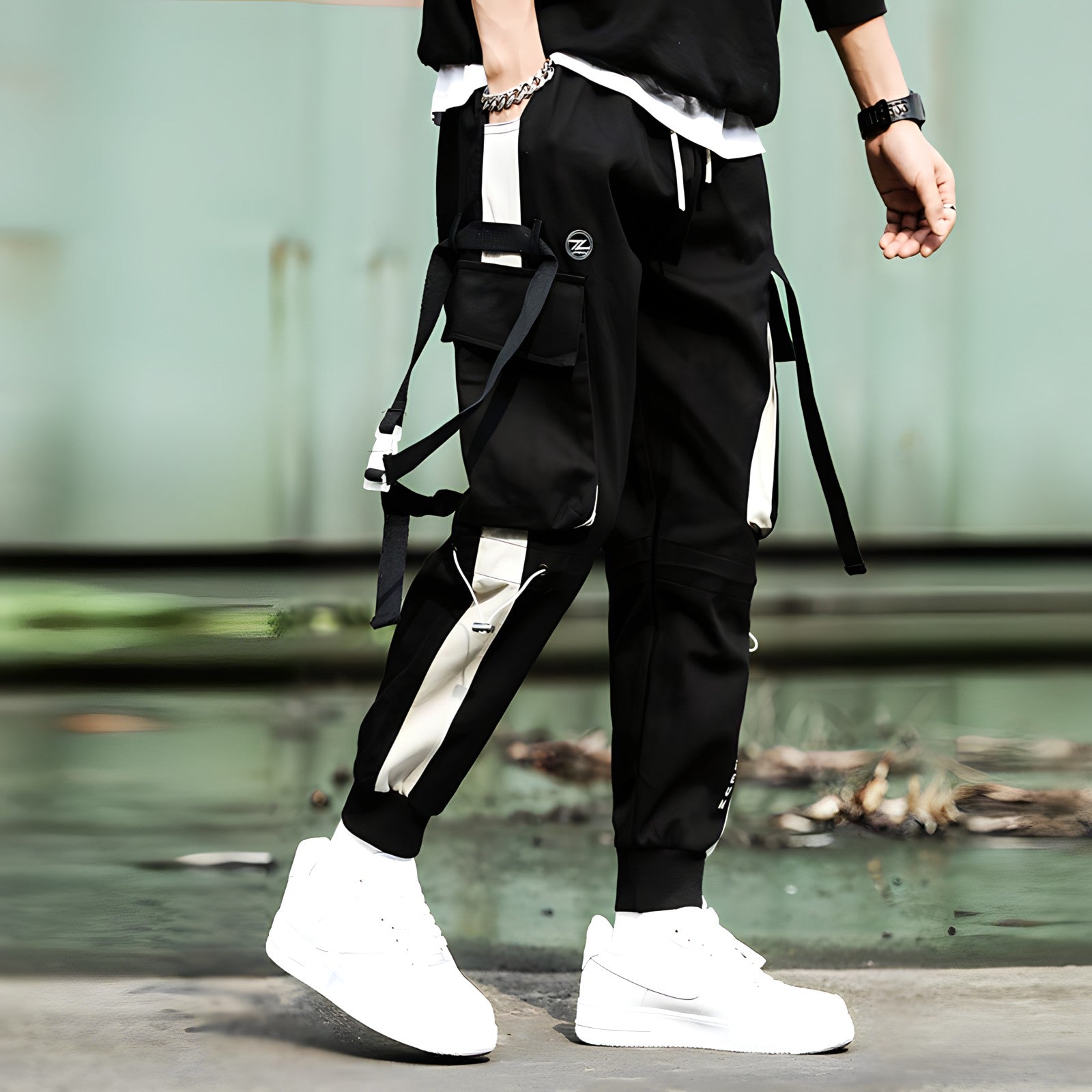 Men's Designer Cargo Joggers